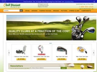 golf discount center website.